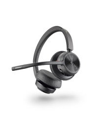 Voyager 4320-M UC - беспроводная гарнитура для ПК и мобильных устройств (Bluetooth, USB-A, Stereo, MS Teams, зарядная подставка)